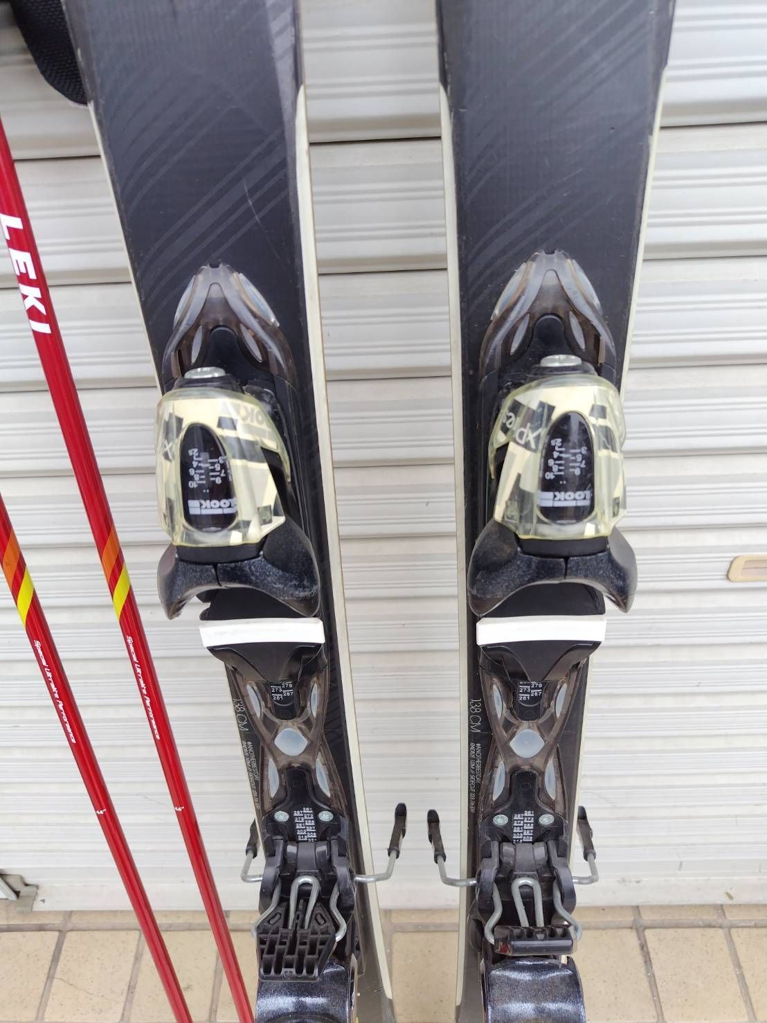 ROSSIGNOL EXPERIENCE 76 138cm/スキー板/おまけLEKIポールセット