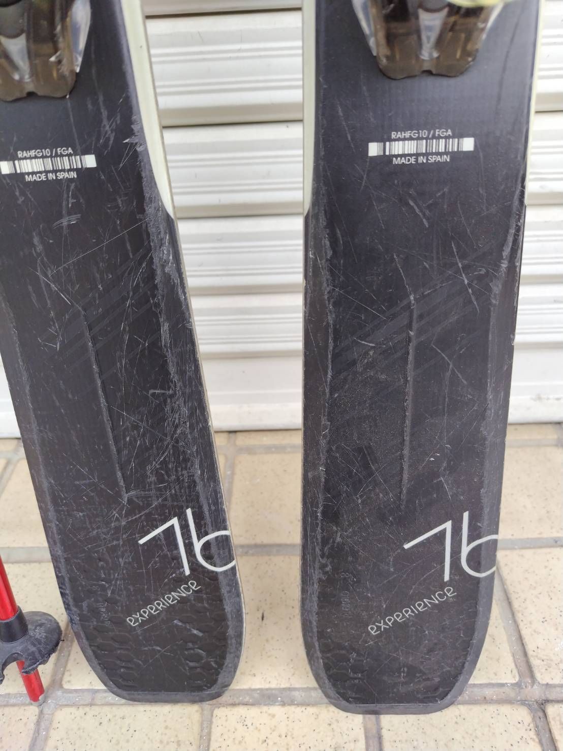 ROSSIGNOL EXPERIENCE 76 138cm/スキー板/おまけLEKIポールセット