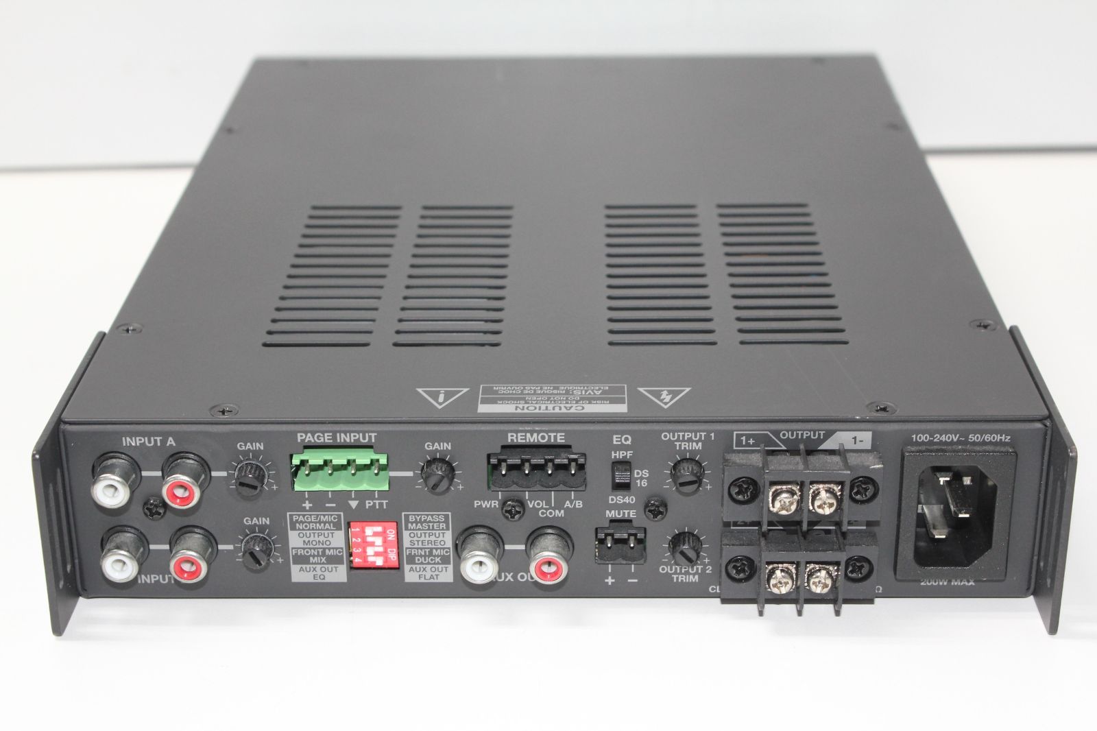 現状品】Bose/FreeSpace IZA250-LZ/コンパクトミキサーパワーアンプ ⑤