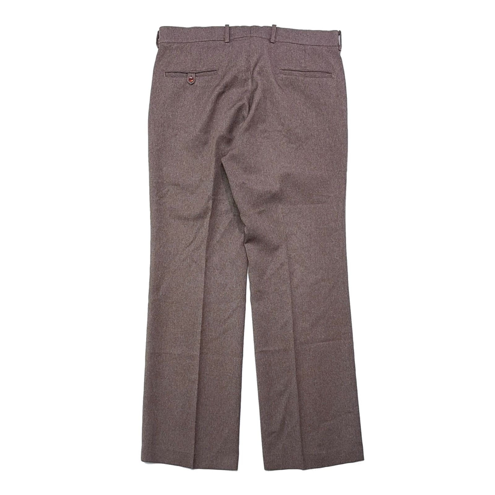 70s 80s LEVIS リーバイス アクションスラックス パンツ ブラウン 茶色 