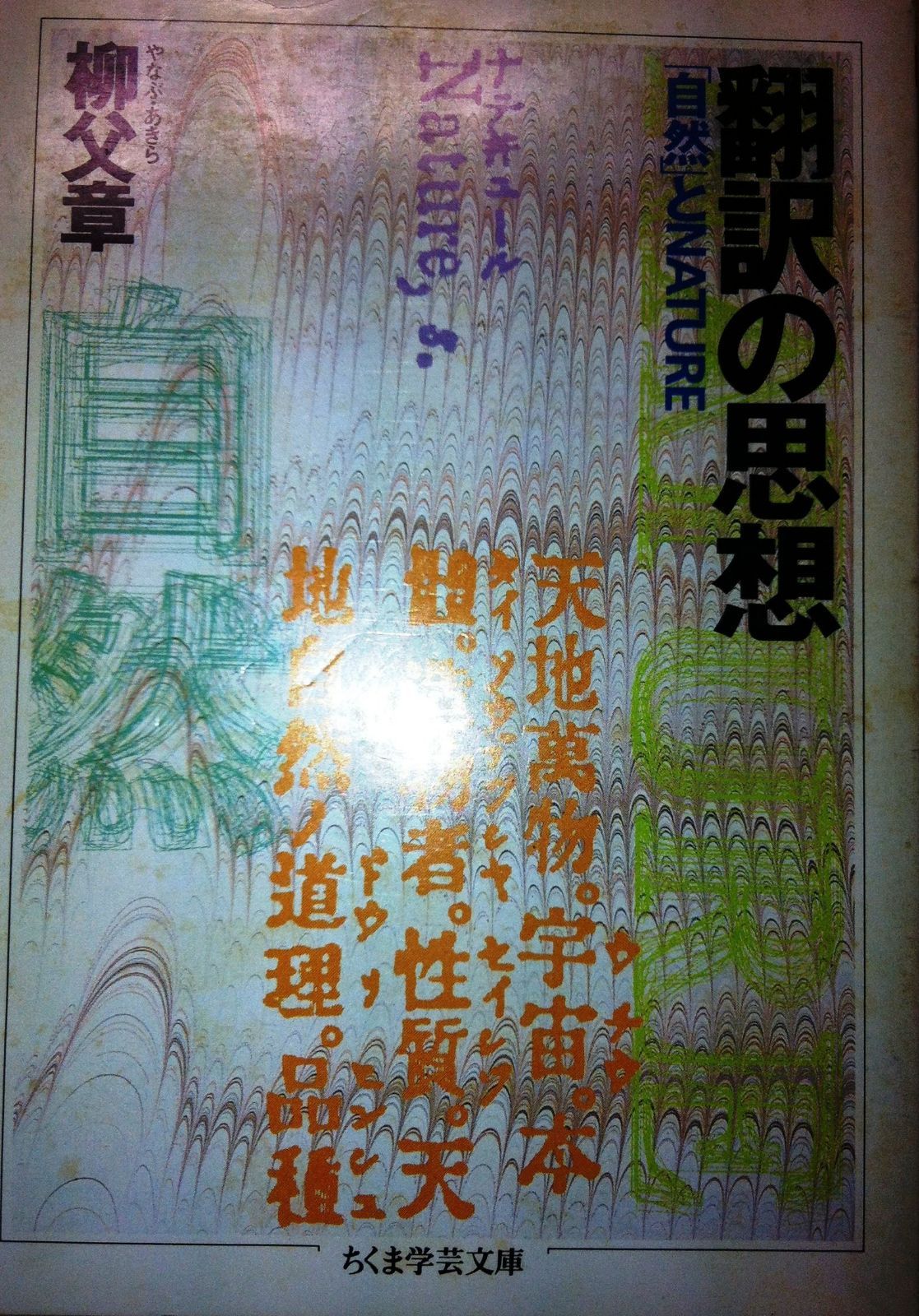 翻訳の思想 (ちくま学芸文庫 ヤ 5-1) 6,950円