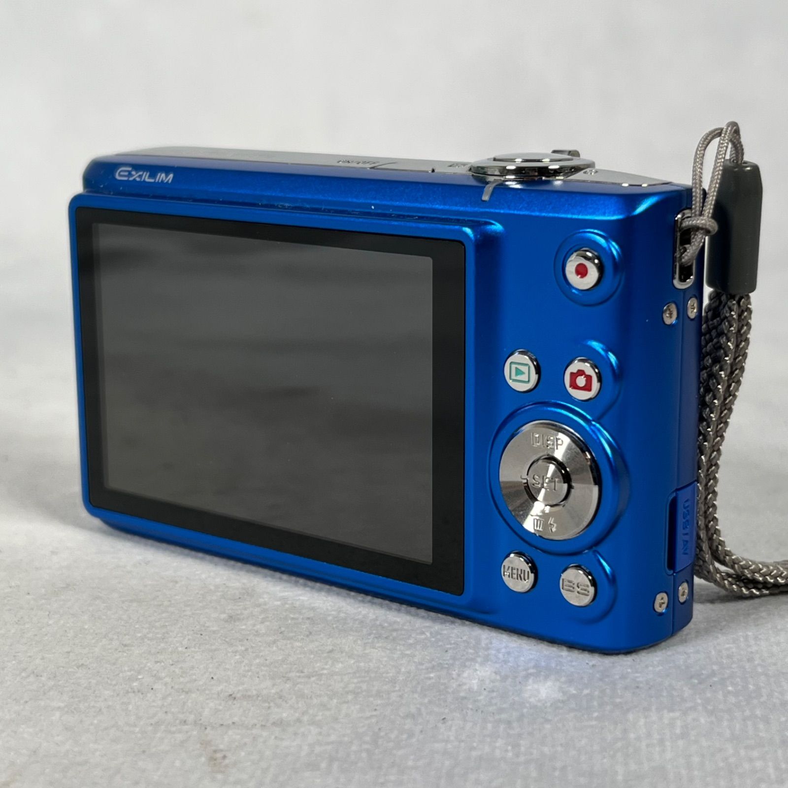 管2606-361】CASIO カシオ EXILIM ZOOM EX-Z100 ブルー コンパクト