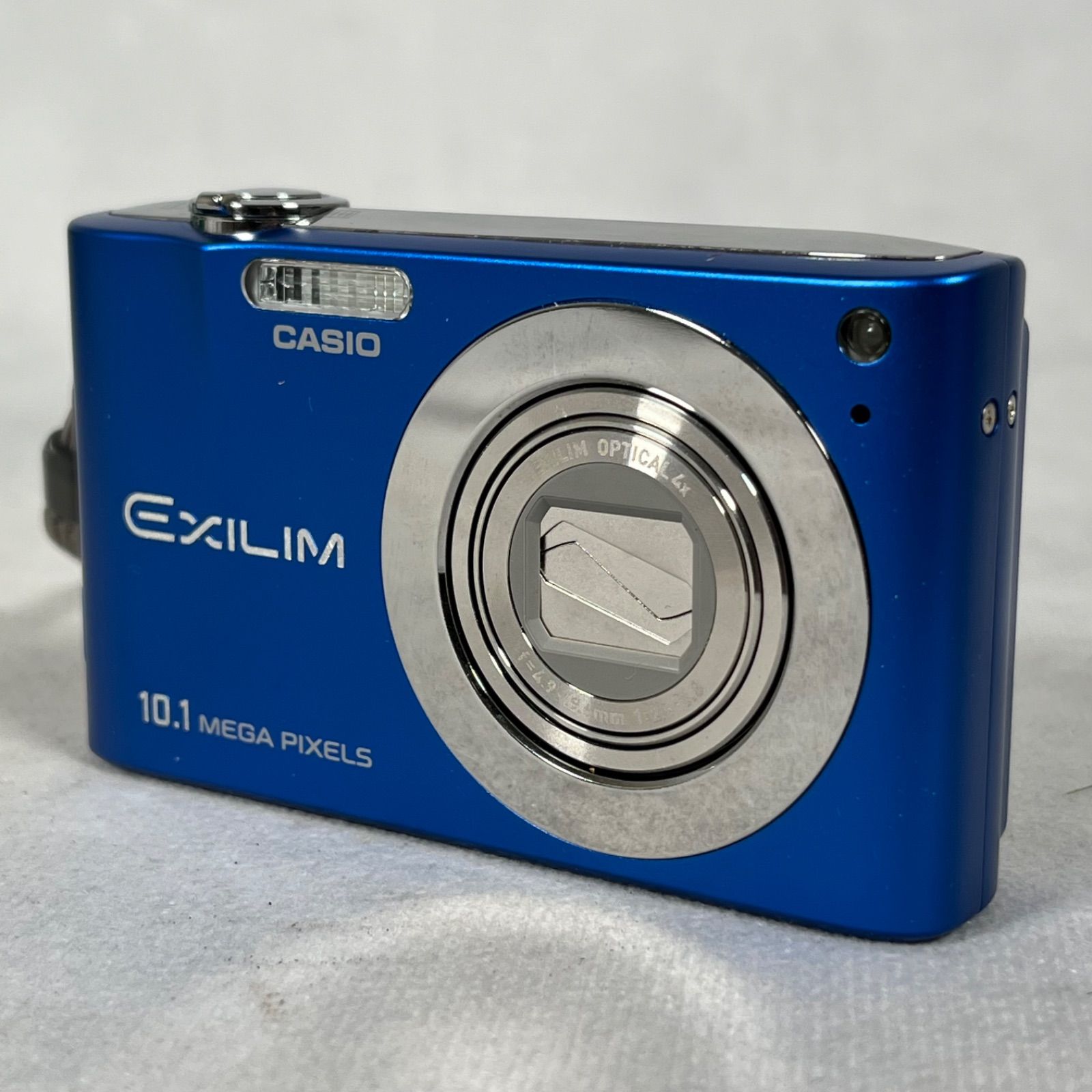 管2606-361】CASIO カシオ EXILIM ZOOM EX-Z100 ブルー コンパクト