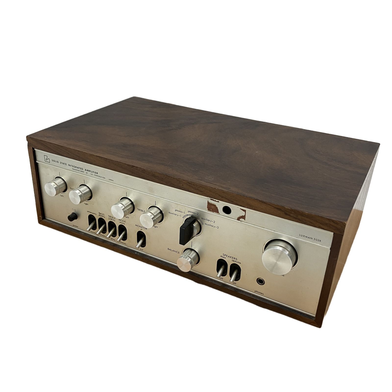 LUXMAN SQ-503X ラックスマン プリメインアンプ LUXMAN SQ503X ジャンク品 LUXMAN プリメインアンプ SQ503X JLUXMAN SQ