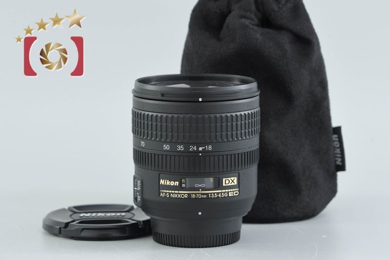 【中古】Nikon ニコン AF-S DX NIKKOR 18-70mm f/3.5-4.5 G ED