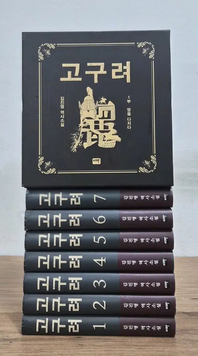 キム・ジーンミョン 高句麗 歴史 小説 全集 1-7巻