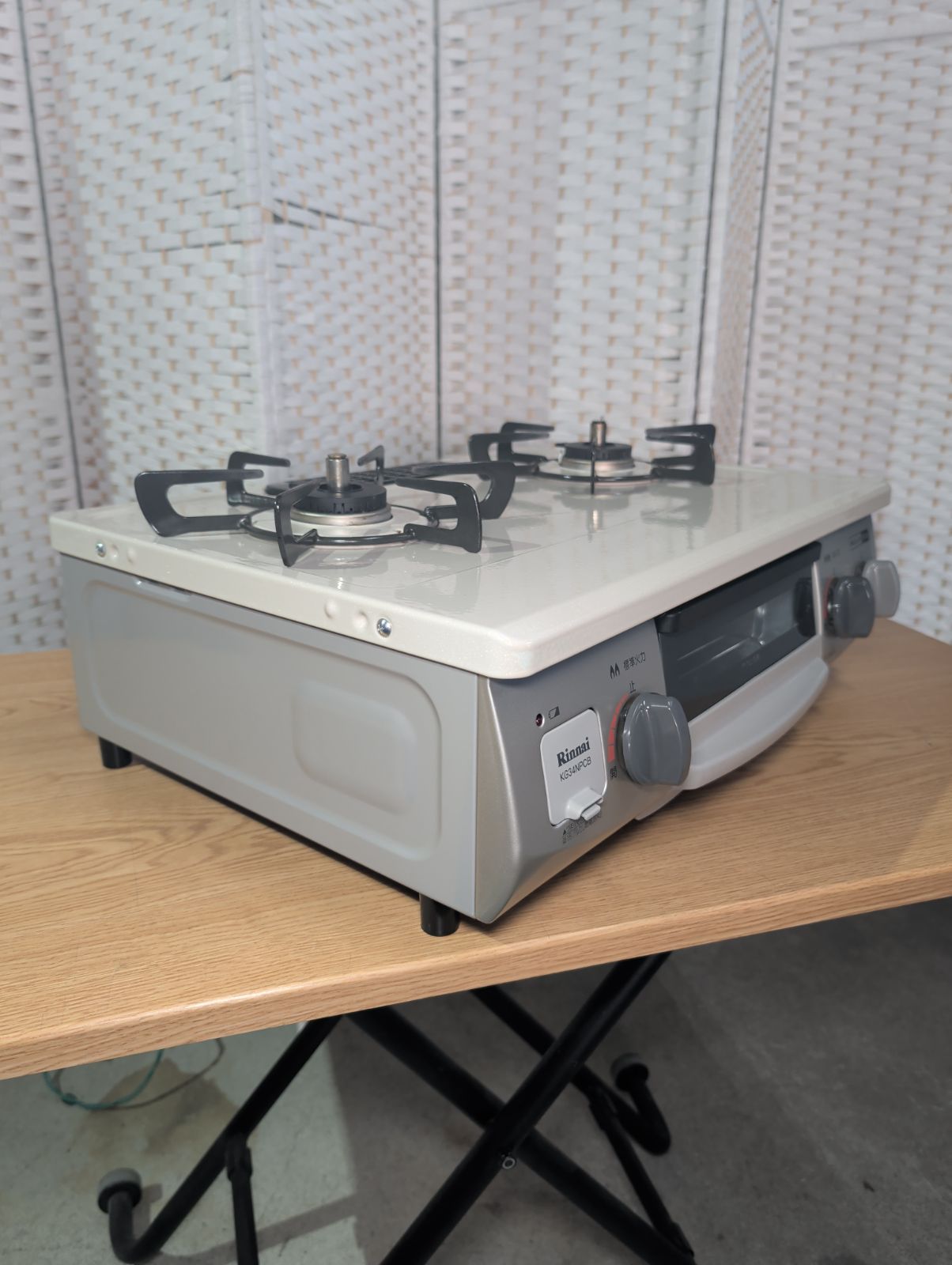 2021年製 Rinnai リンナイ 都市ガス用 ガステーブル ガスコンロ 右強火 