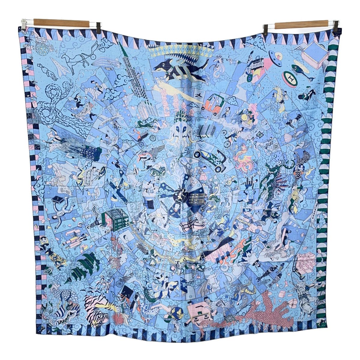 HERMES エルメス カレジェアン140 エルメスの叙事詩 L'Epopeed'Hermes