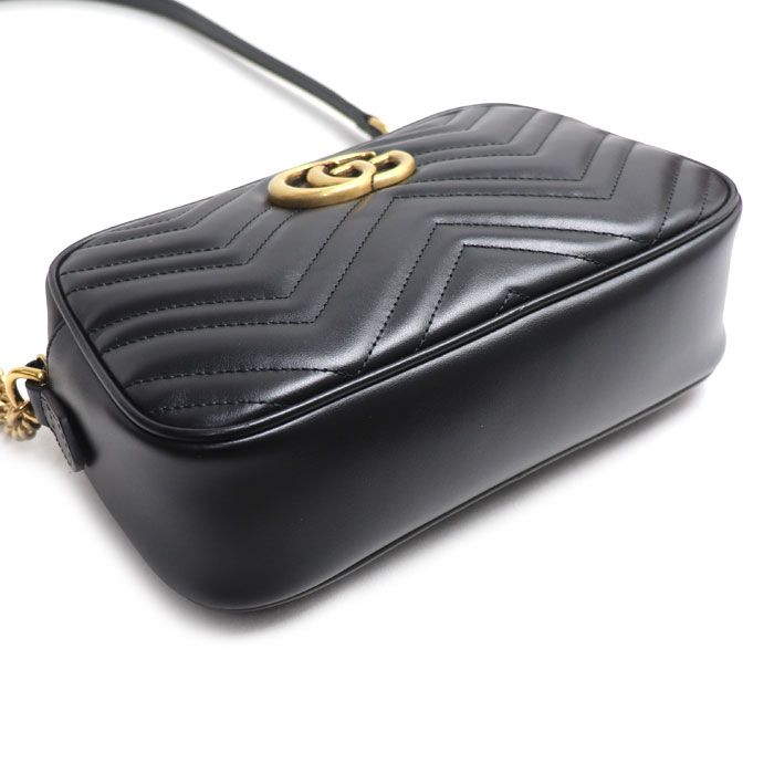 GUCCI グッチ GGマーモント スモール カメラバッグ ショルダーバッグ