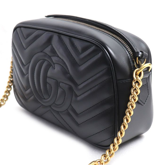GUCCI グッチ GGマーモント スモール カメラバッグ ショルダーバッグ 