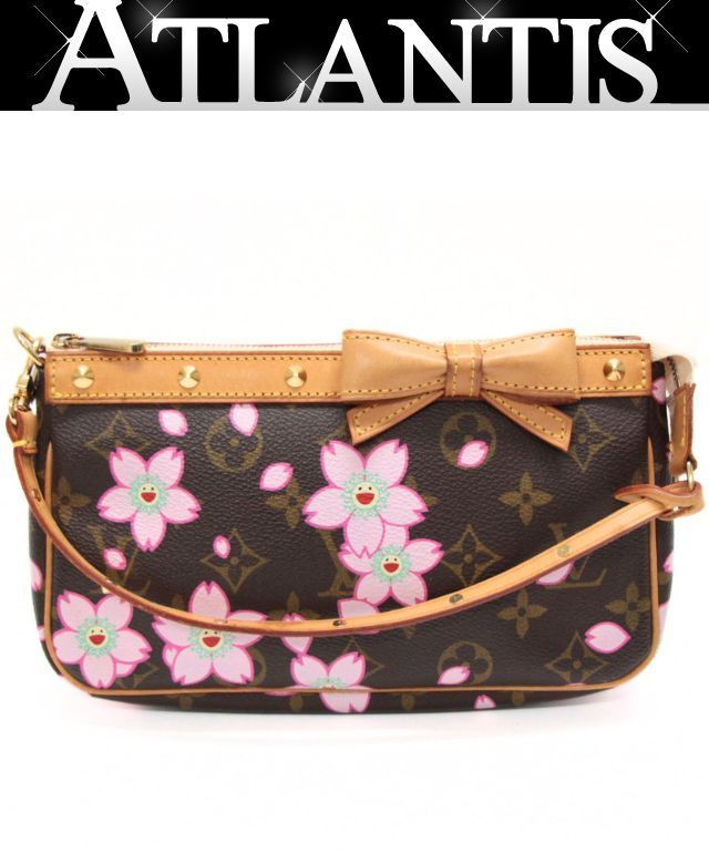 LOUIS VUITTON ルイヴィトン ポシェットアクセソワール アクセサリーポーチ モノグラムチェリーブロッサム M92006 【75310】