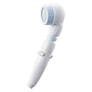 [アラミック] 3Dアースシャワー シャワーヘッド 最大60% 節水 ヘッド角度360度調整 手元ストップ 水量調整 増圧機能 アダプター付属(対応機種 TOTO/INAX/SAN-EI/KAKUDAI/GROHE/KVK/MYM/ノーリツ/ [ライトブルー]