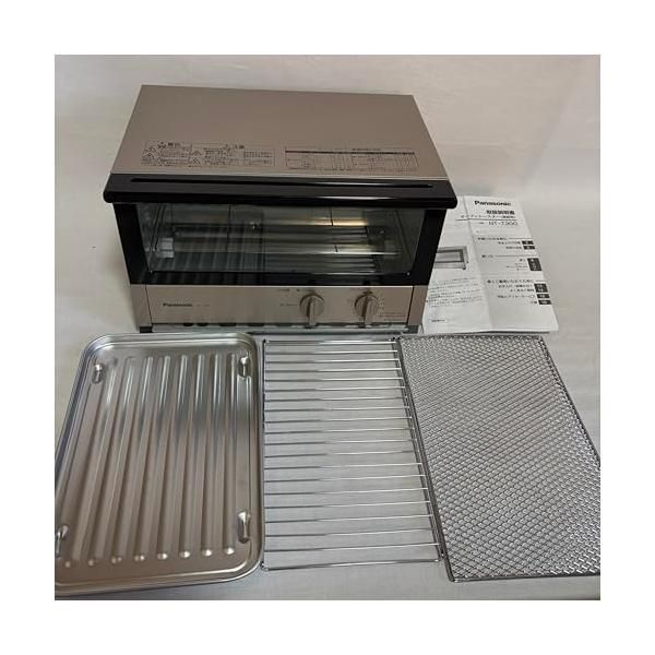 中古】パナソニック オーブントースター 2段階火力切替 ベージュ