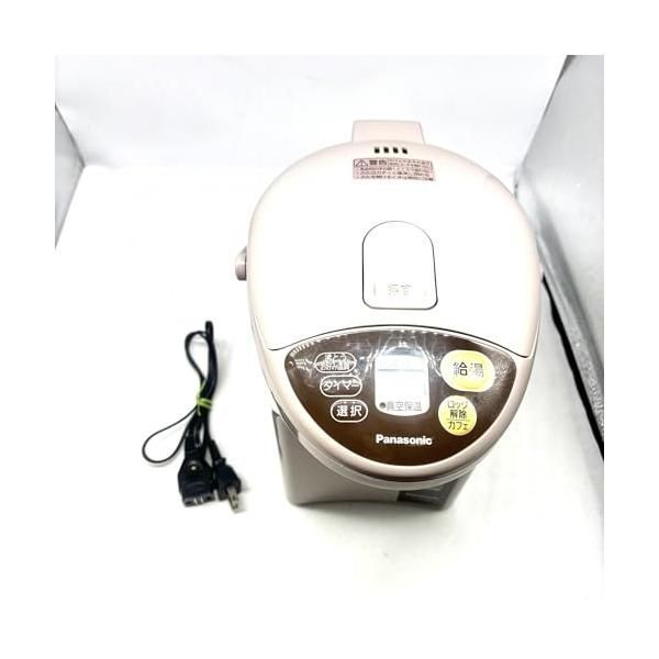 【中古】パナソニック 電気ポット 3.0リットル 真空断熱 省エネ保温 お好み温度調節 給湯量(2段階+コーヒー用) ベージュ NC-BJ304-C 7,777円