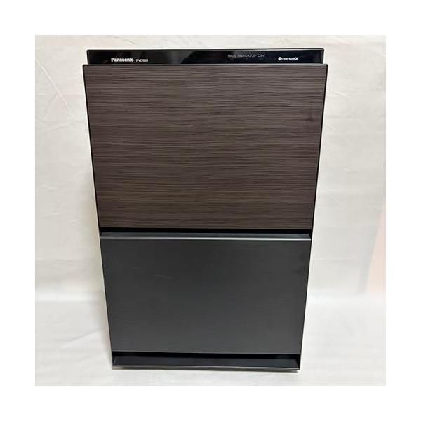【中古】パナソニック 加湿 空気清浄機 ナノイーX 9.6兆 エコナビ搭載 3Dフロー花粉撃退気流で花粉をパワフルに吸引 ~31畳 ブラック F-VC70XV