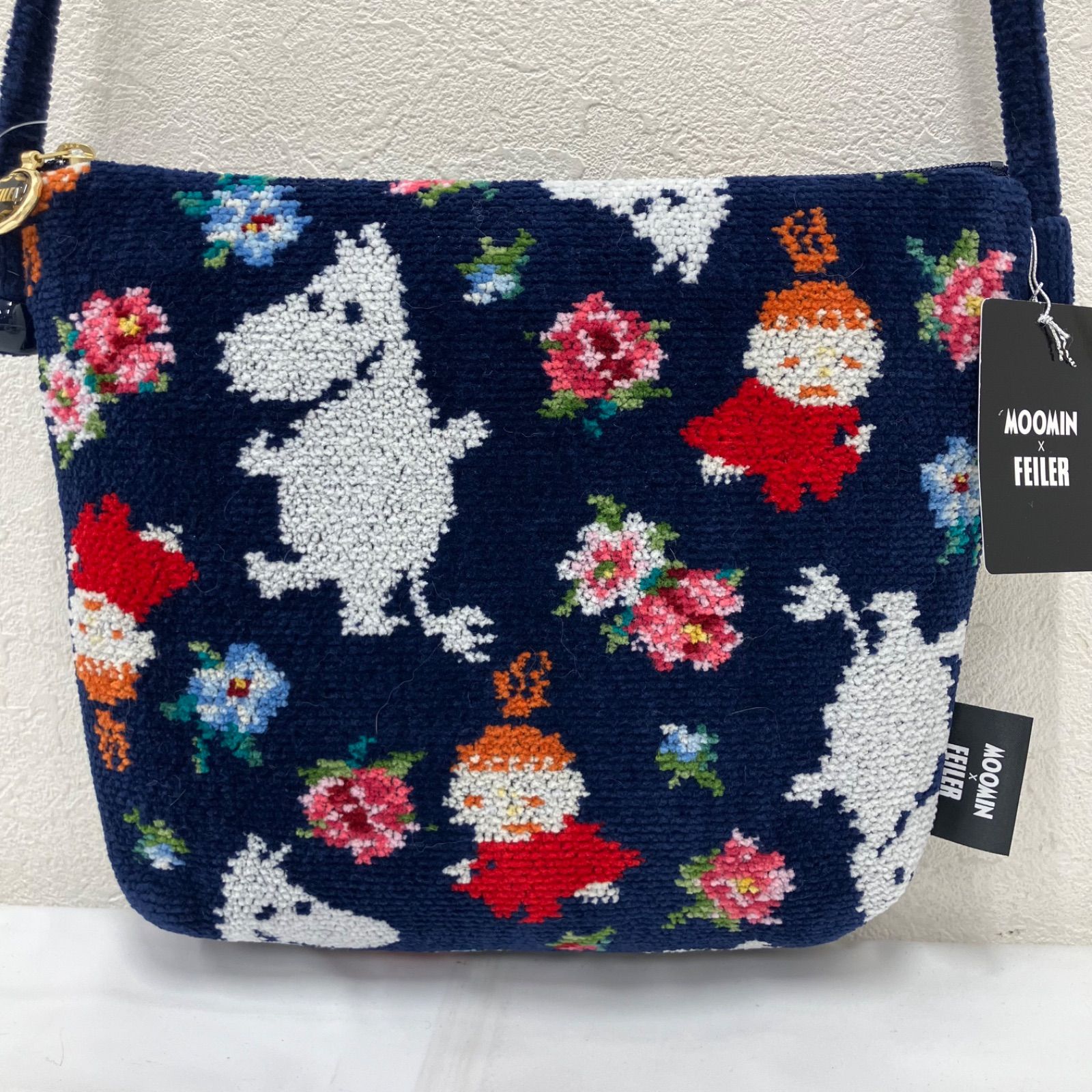 5707 【美品】FEILER フェイラー MOOMIN ムーミン コラボ ショルダー