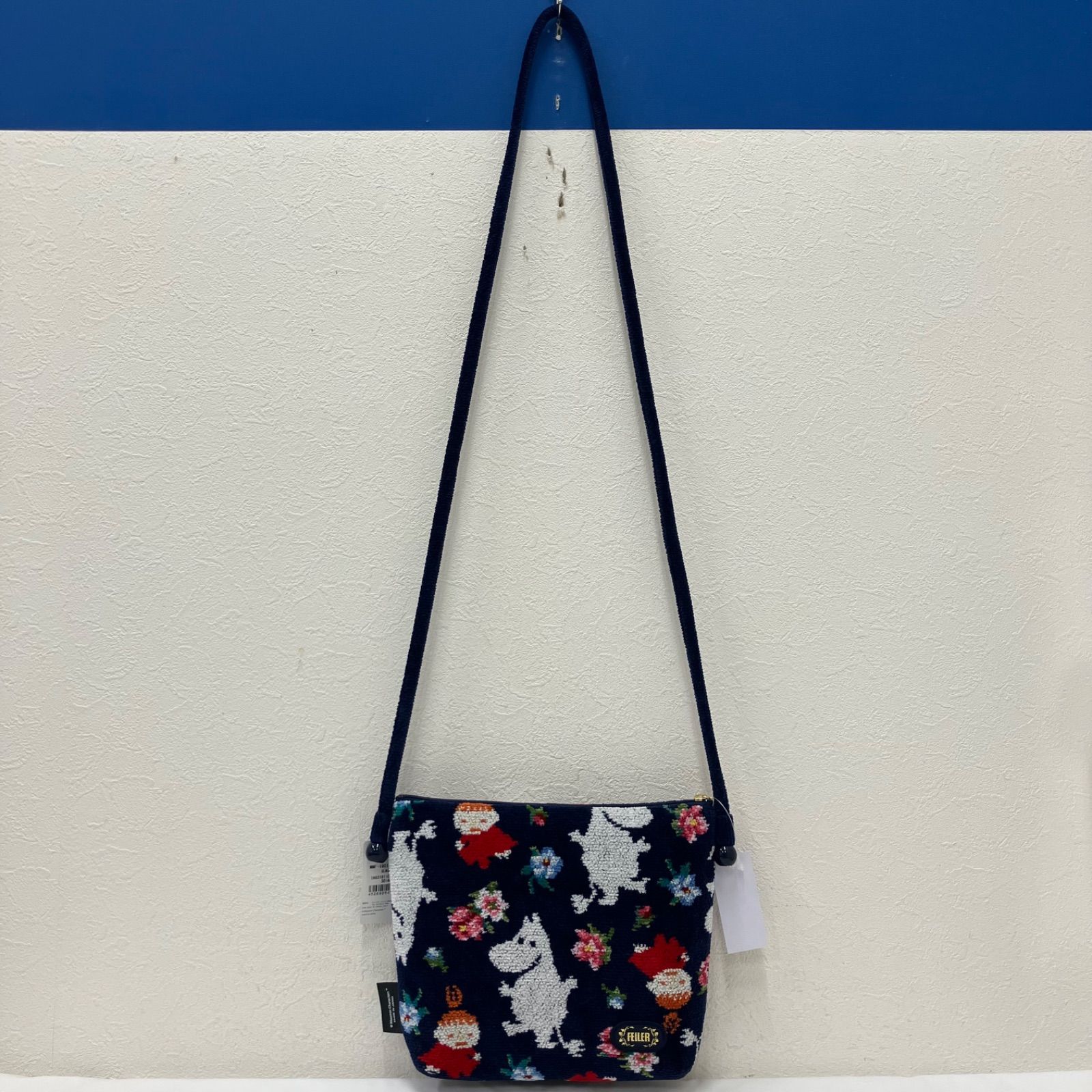5707 【美品】FEILER フェイラー MOOMIN ムーミン コラボ ショルダー