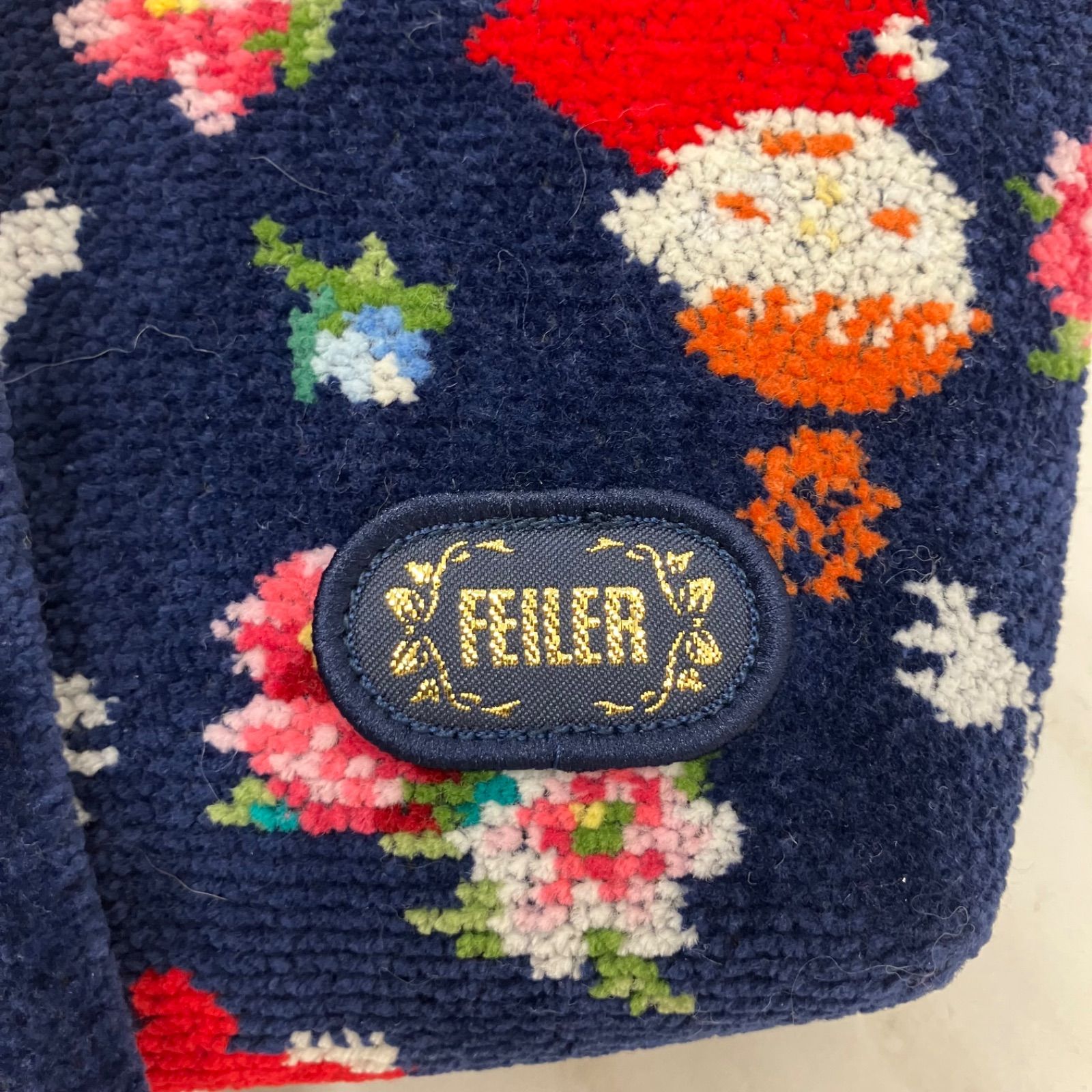 5707 【美品】FEILER フェイラー MOOMIN ムーミン コラボ ショルダー
