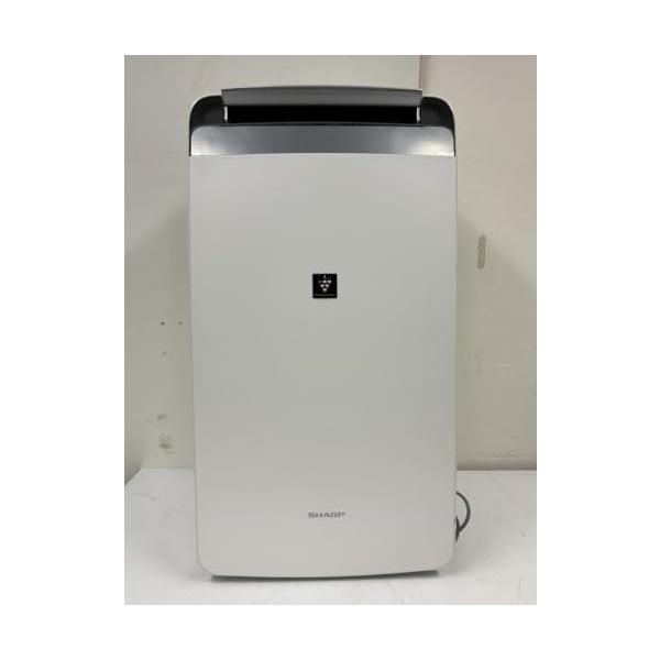 【中古】シャープ 除湿機 衣類乾燥 プラズマクラスター 18L 2019年モデル ホワイト CV-J180W