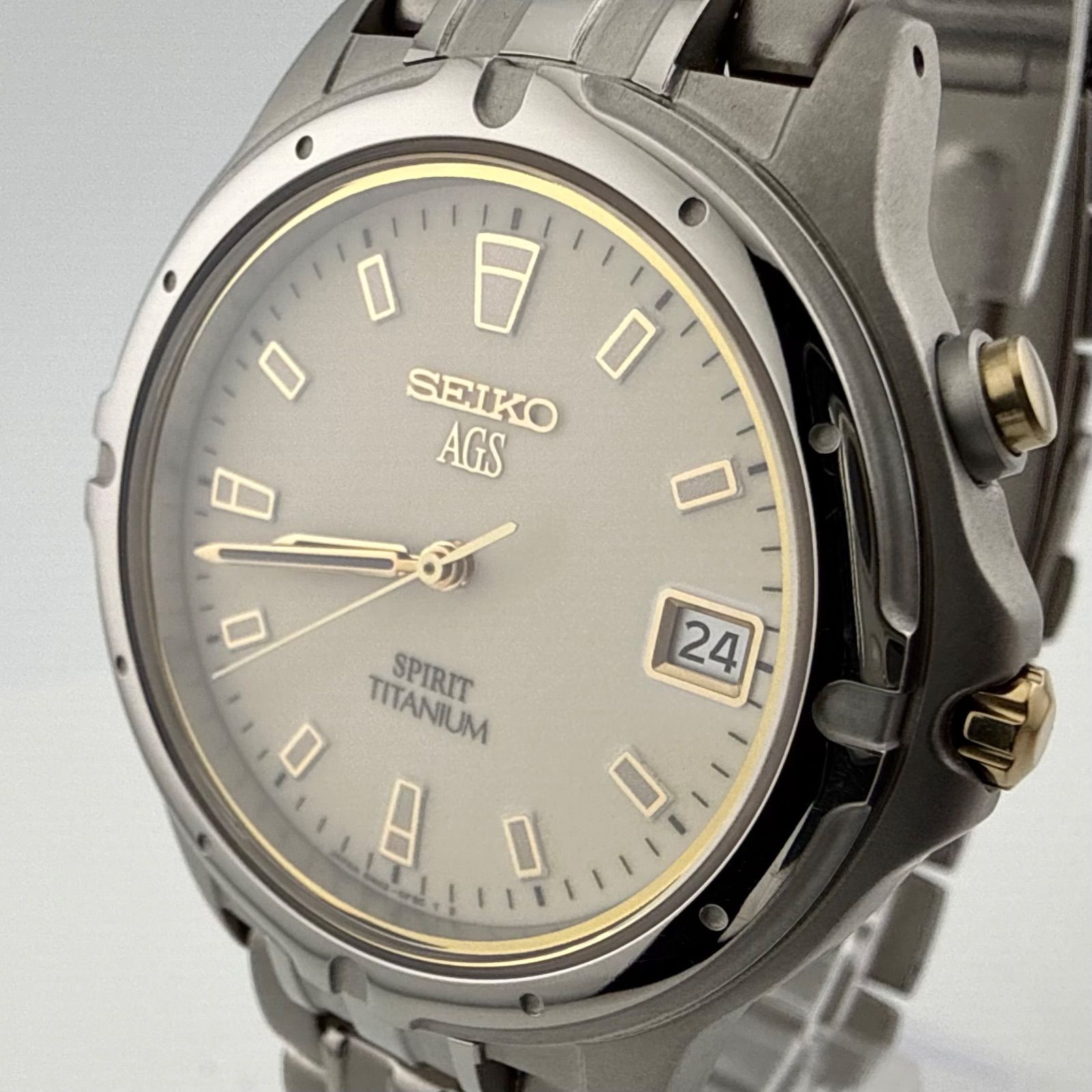 SEIKO 5M42-0D20 セイコー SPIRIT スピリット TITANIUM チタニウム