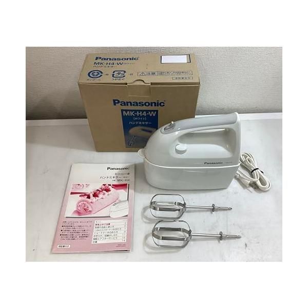 中古】パナソニック ハンドミキサー 泡立て器 速度3段切り替え機能