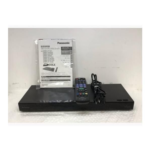 【中古】パナソニック 1TB 2チューナー ブルーレイレコーダー 4Kアップコンバート対応 おうちクラウドDIGA DMR-2CW100 25,589円