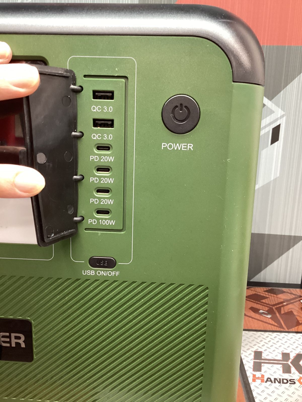 送料無料】【中古品】TALLPOWER 2000W 1536Wh ポータブルパワー 