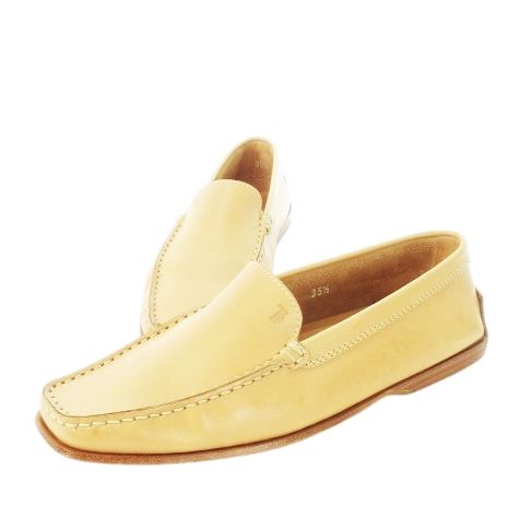 トッズ TOD'S ドライビングシューズ スリッポン モカシン レザー ロゴ