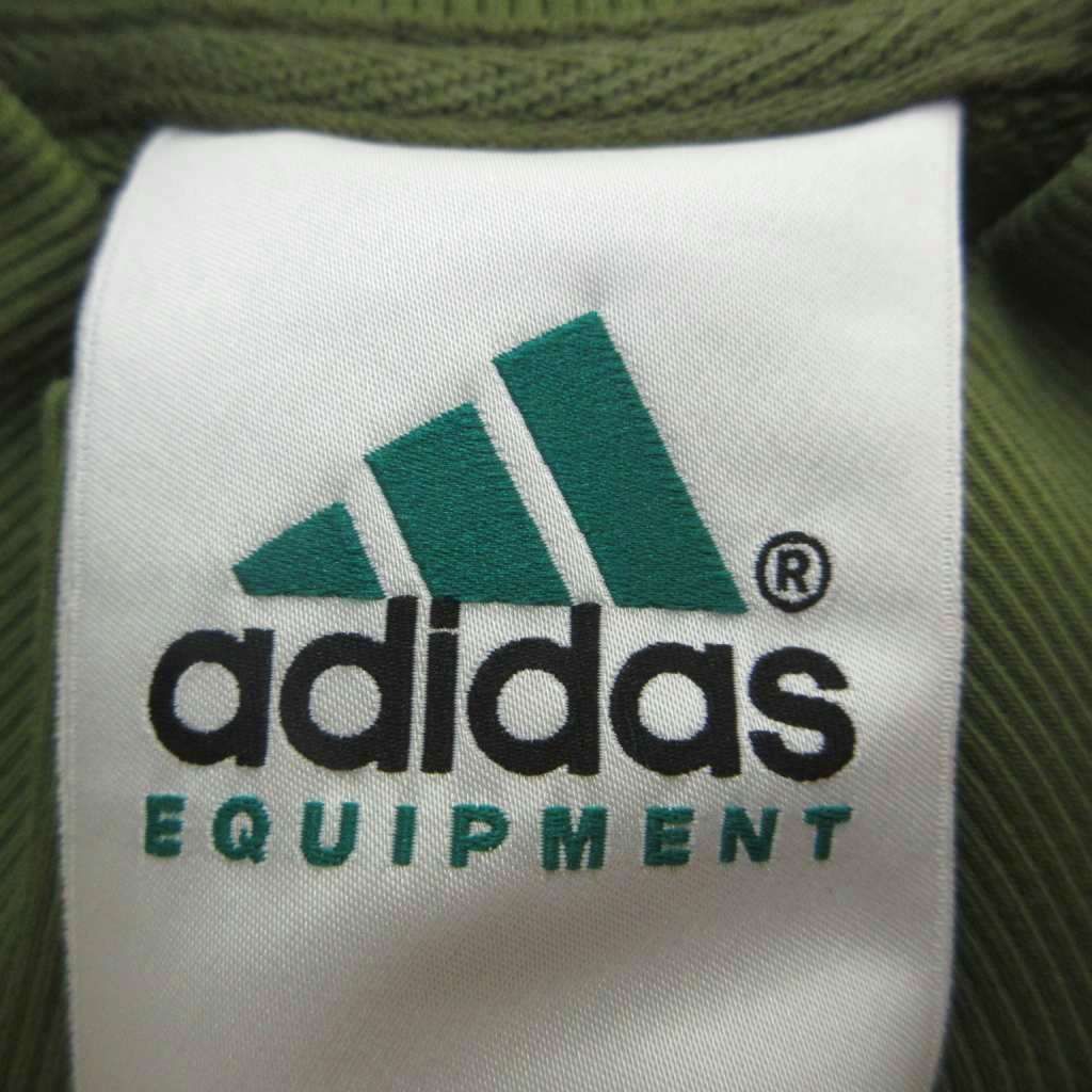 アディダス adidas エキップメント ブロックド トレーナー スウェット