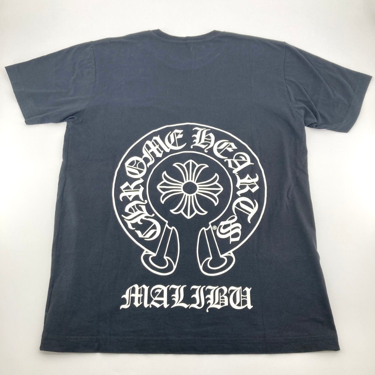 CHROME HEARTS（クロムハーツ） HorseshoeTee マリブ限定 バックホースシュープリント 175/96B M 半袖Ｔシャツ ブラック