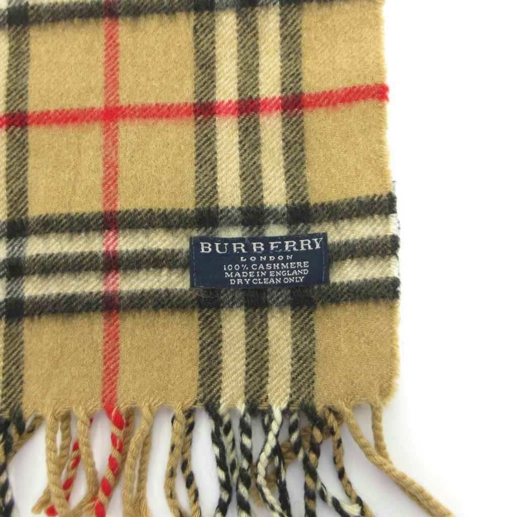 バーバリー ロンドン BURBERRY LONDON マフラー ストール フリンジ