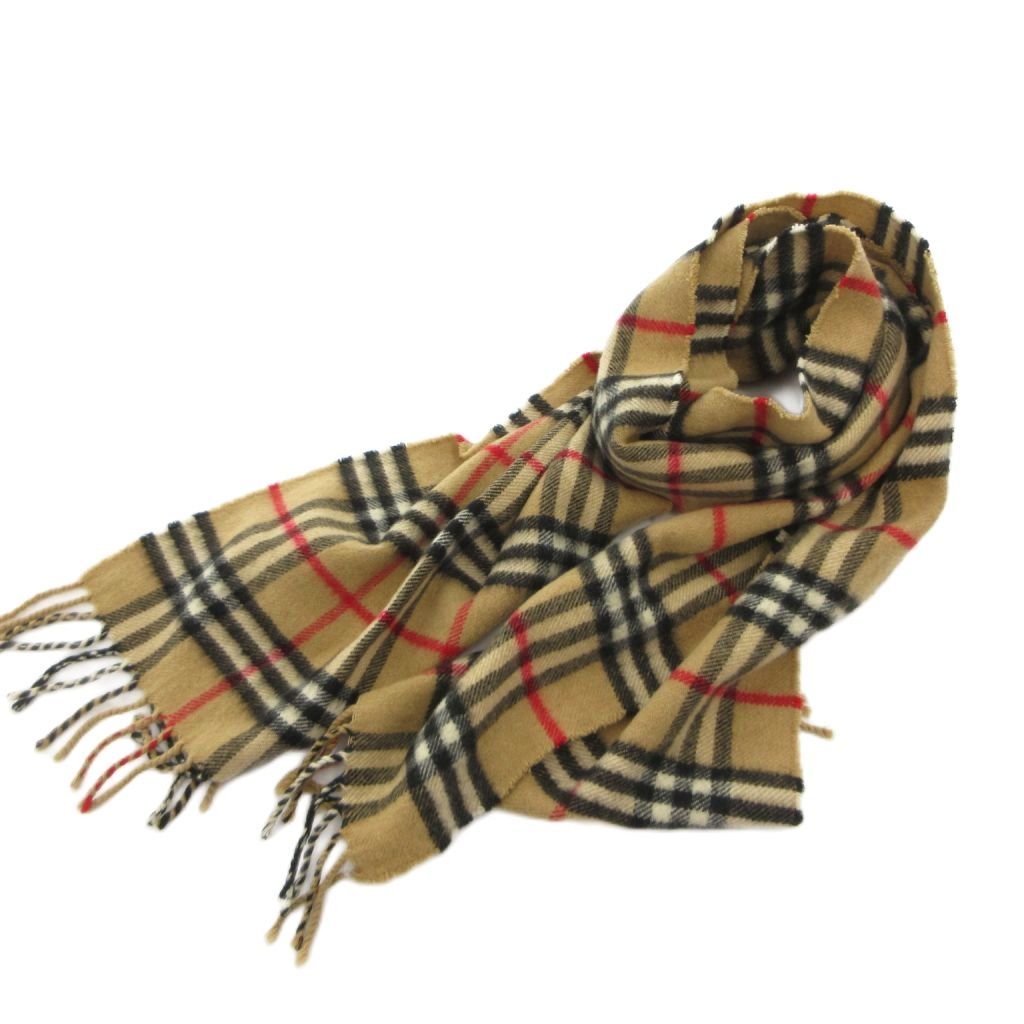 バーバリー ロンドン BURBERRY LONDON マフラー ストール フリンジ