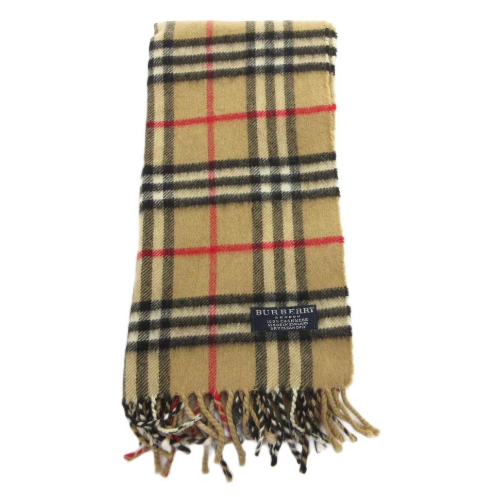 バーバリー ロンドン BURBERRY LONDON マフラー ストール フリンジ