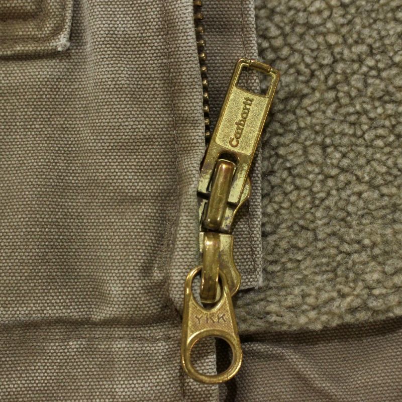 00s Carhartt ダブルジップ 裏ボア サンドストーンリッジコート ジャケット メンズ 表記XLサイズ｜詳細画像