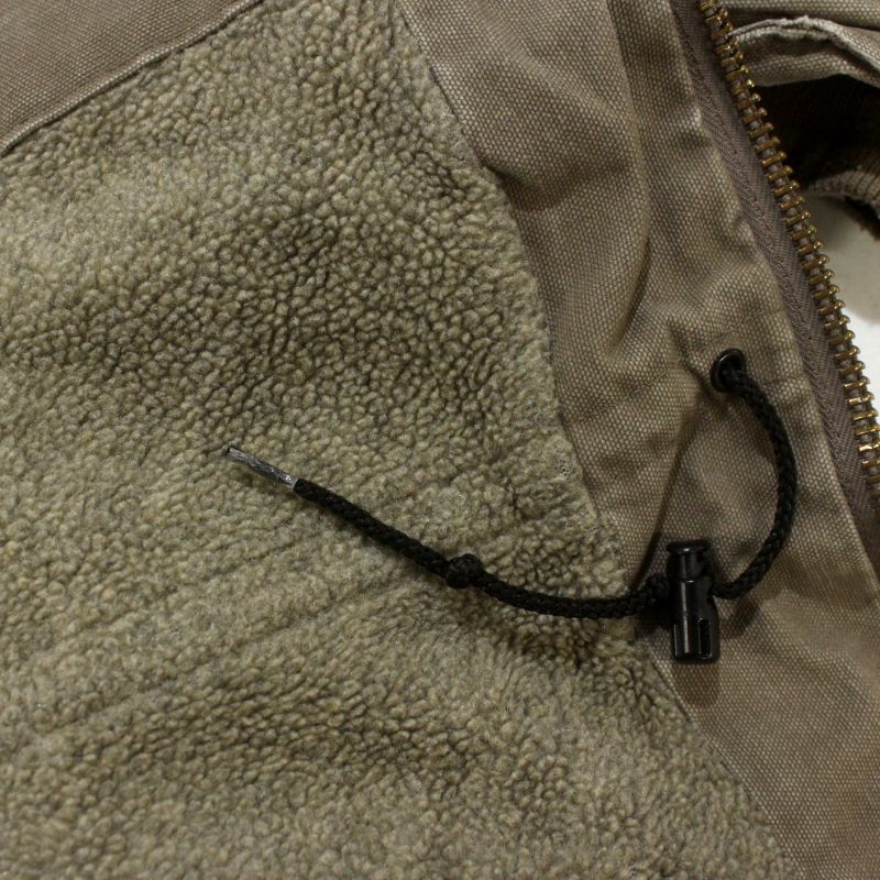 00s Carhartt ダブルジップ 裏ボア サンドストーンリッジコート ジャケット メンズ 表記XLサイズ｜詳細画像