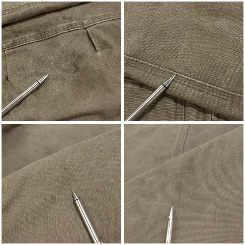 00s Carhartt ダブルジップ 裏ボア サンドストーンリッジコート ジャケット メンズ 表記XLサイズ｜詳細画像
