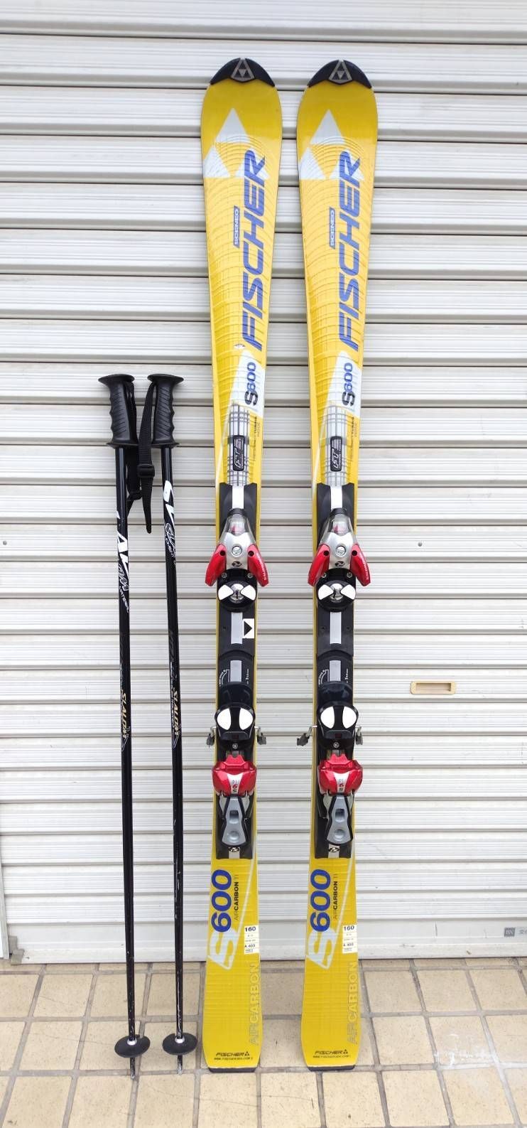 FISCHER SCENEO S600 160cm/スキー板/おまけポールセット！ - メルカリ