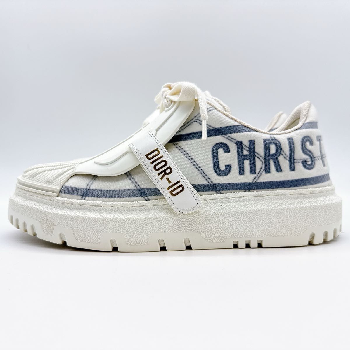 極美品 ChristianDior DIOR ID ディオール カナージュ スニーカー 