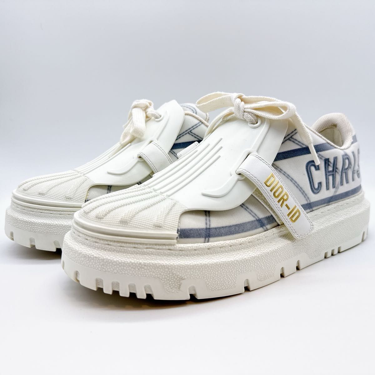 極美品 ChristianDior DIOR ID ディオール カナージュ スニーカー