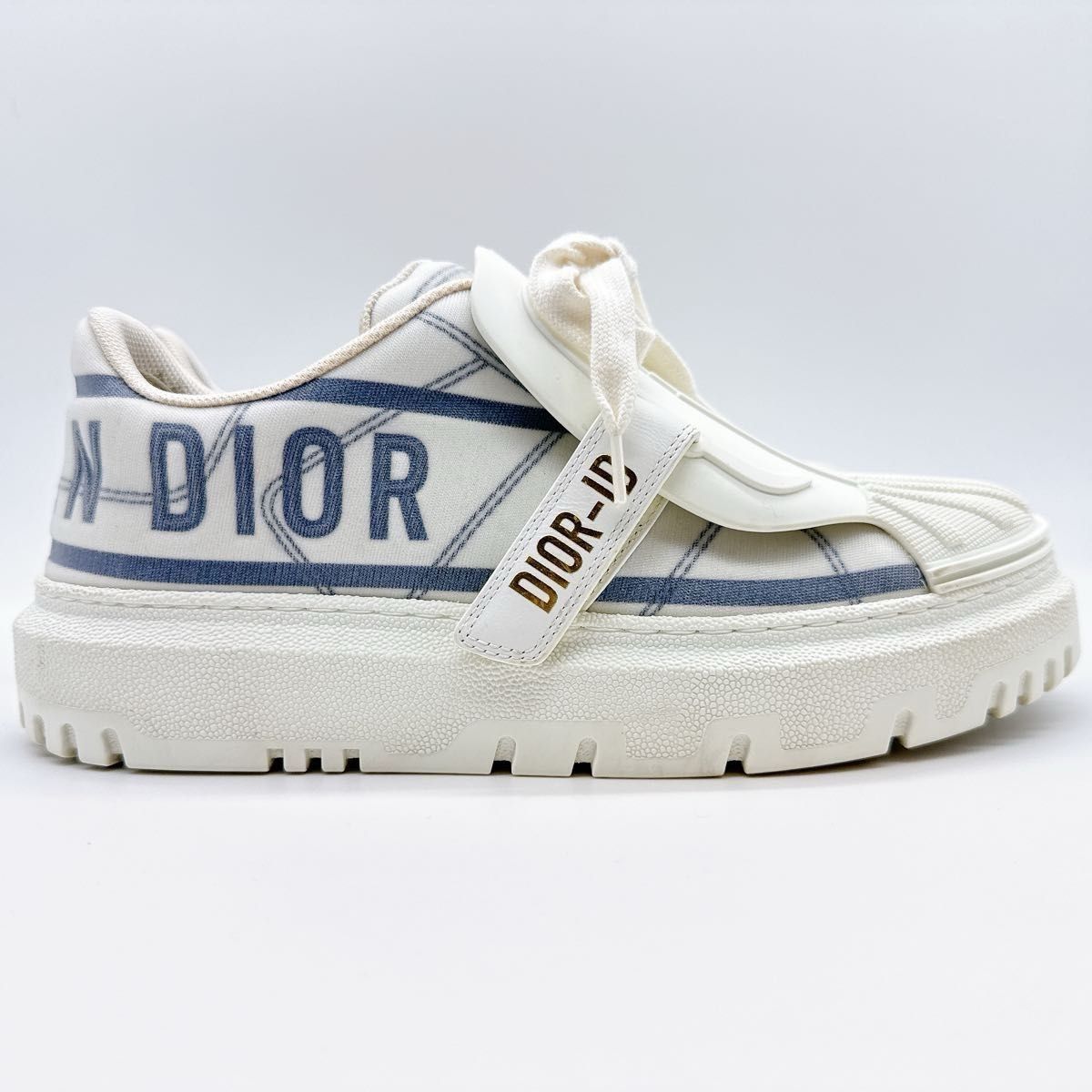 極美品 ChristianDior DIOR ID ディオール カナージュ スニーカー