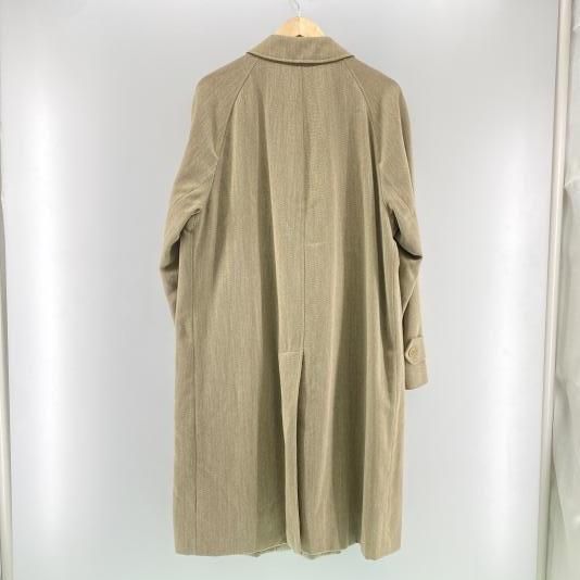 中古】OLD ENGLAND PARIS イタリア製 比翼仕立て ウール ステンカラー