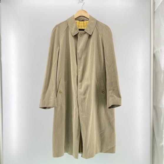 中古】OLD ENGLAND PARIS イタリア製 比翼仕立て ウール ステンカラー