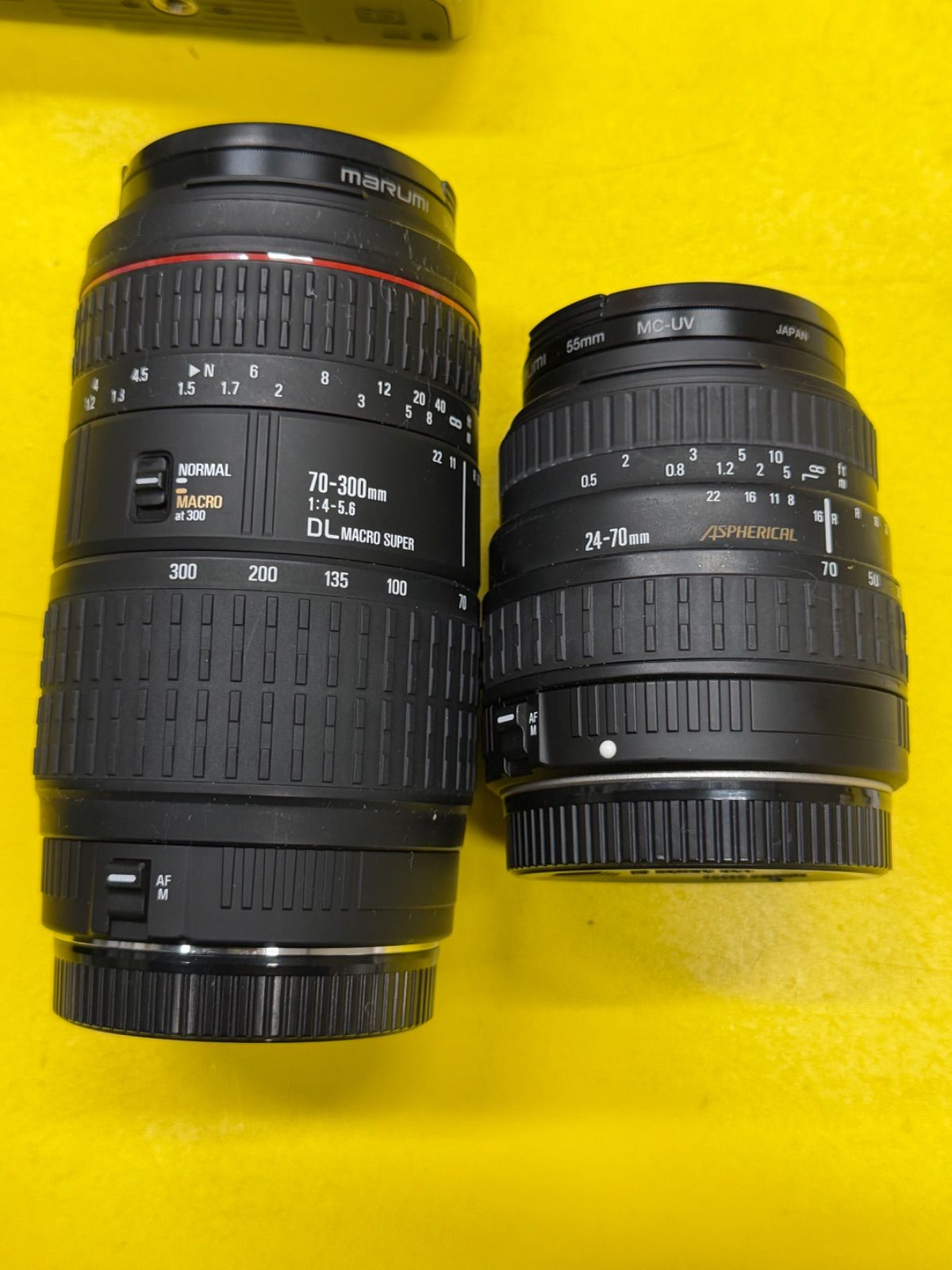 動作未確認】Canon EOS Kiss フィルムカメラ / SIGMA ダブルズーム