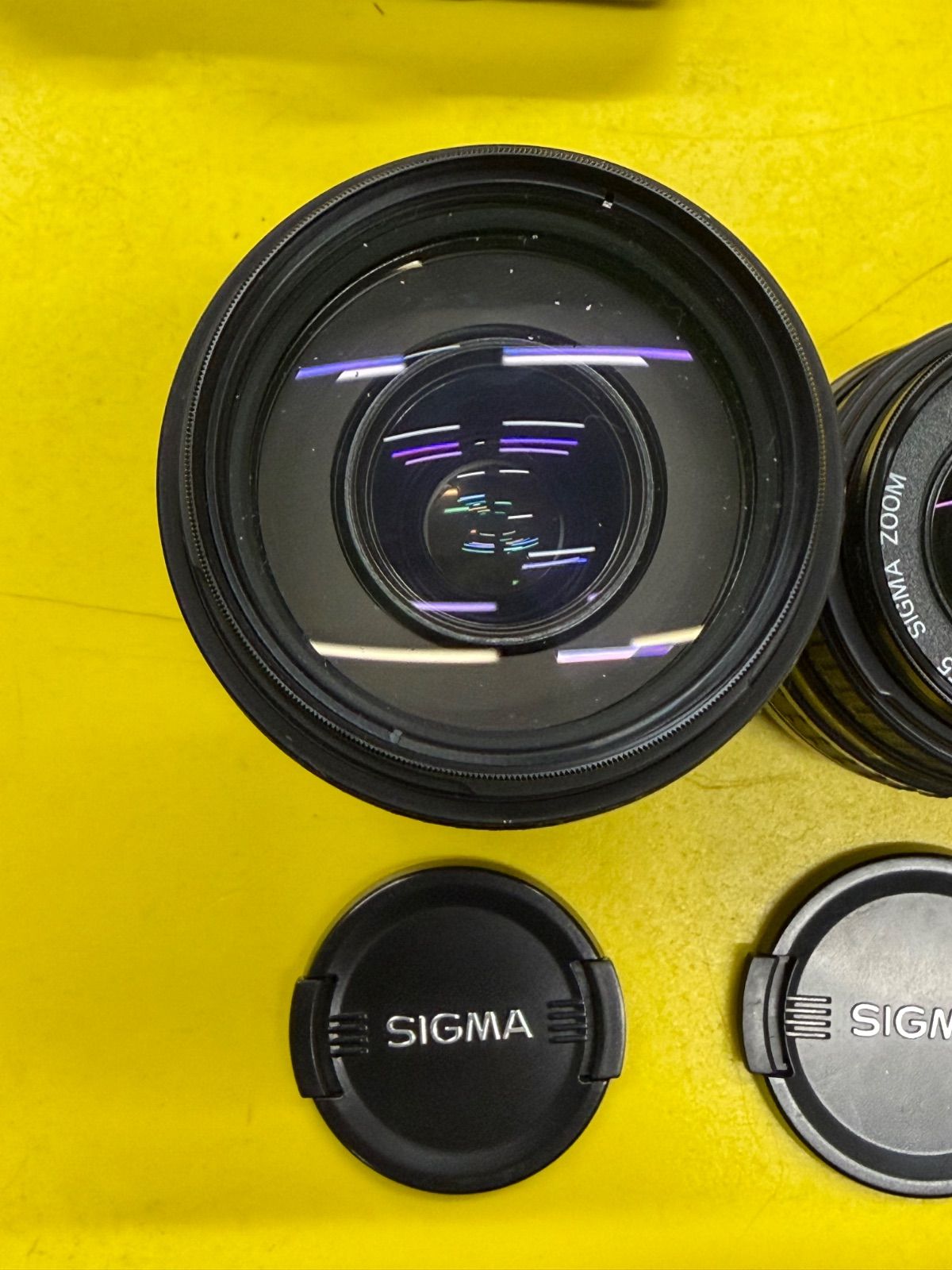 Canon EOS kiss フィルムカメラ SIGMA シグマ レンズ セット 動作未確認】Canon EOS Kiss フィルムカメラ / SIGMA ダブルズーム