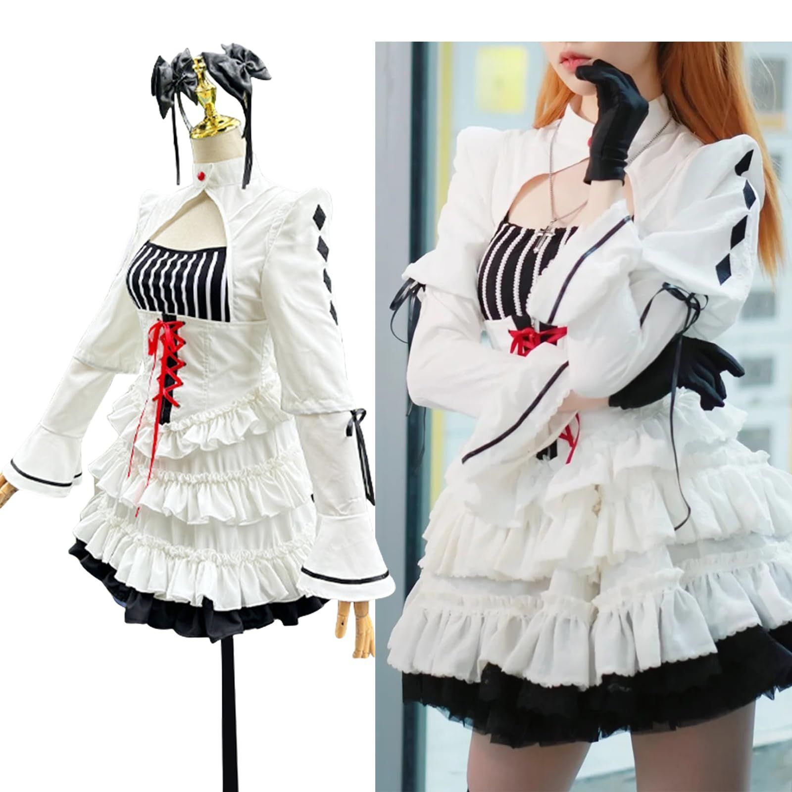 アスカ コスプレ衣装 ゴスロリ ドレス お姫様 ステージ衣装 舞台衣装 ワンピース エヴァンゲリオン コスチューム フルセット