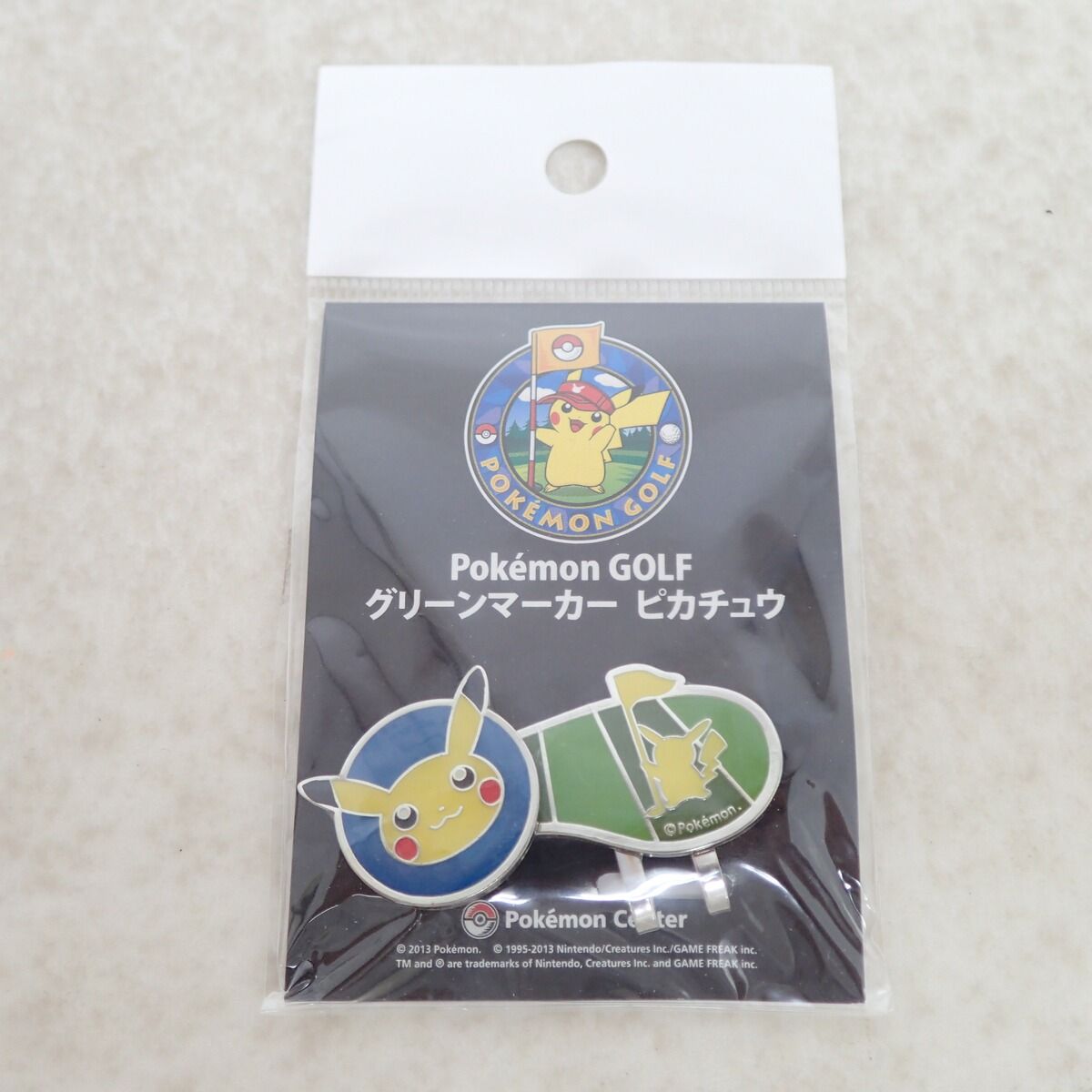 未開封 ポケモンゴルフ グリーンマーカー ピカチュウ 