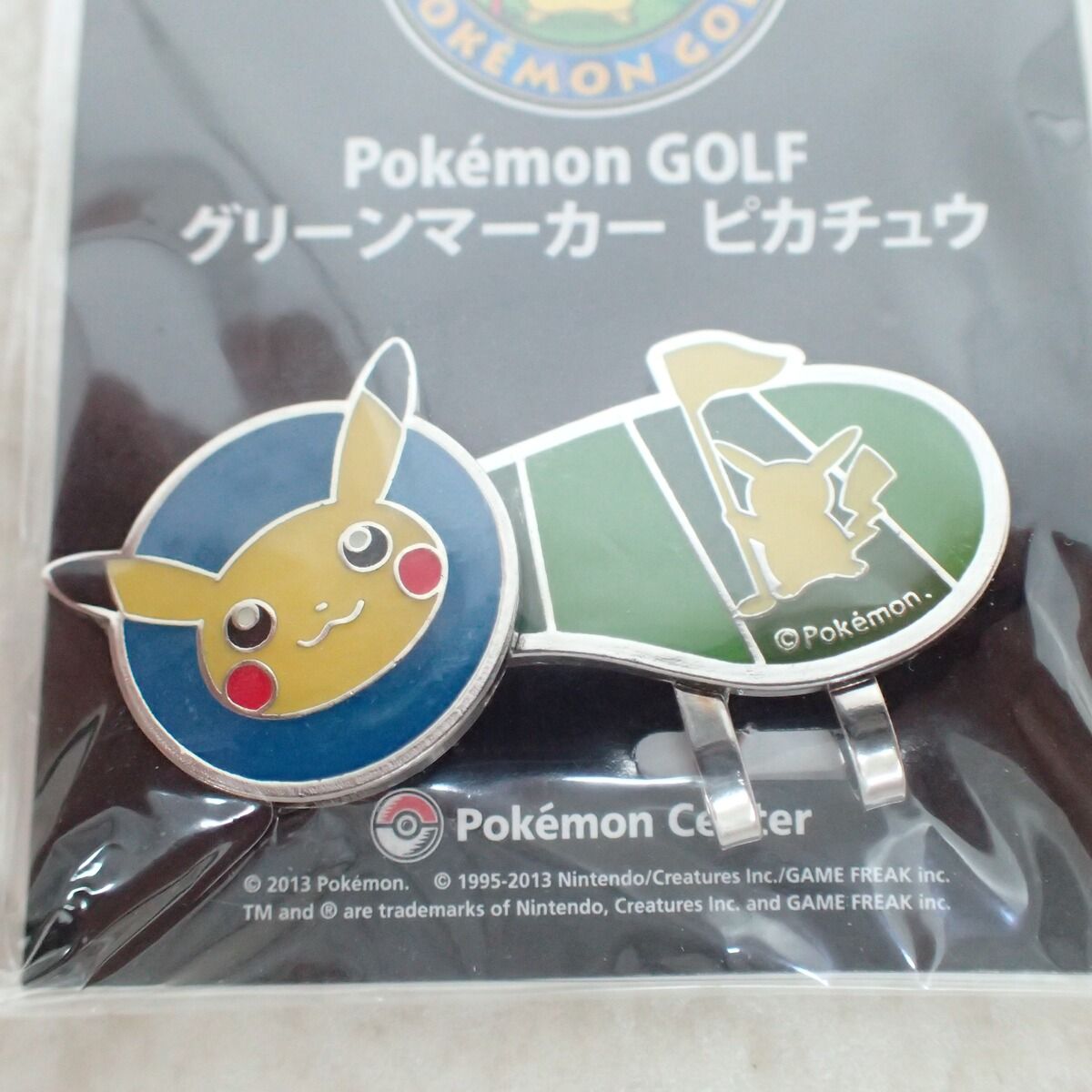 未開封 ポケモンゴルフ グリーンマーカー ピカチュウ 