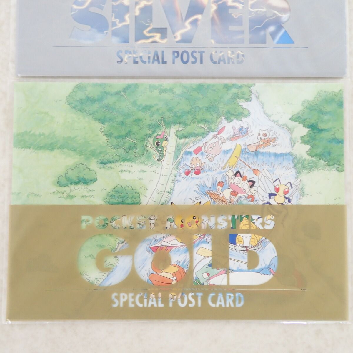 未開封 ポケットモンスター 金/銀 予約特典 スペシャルポストカード 2