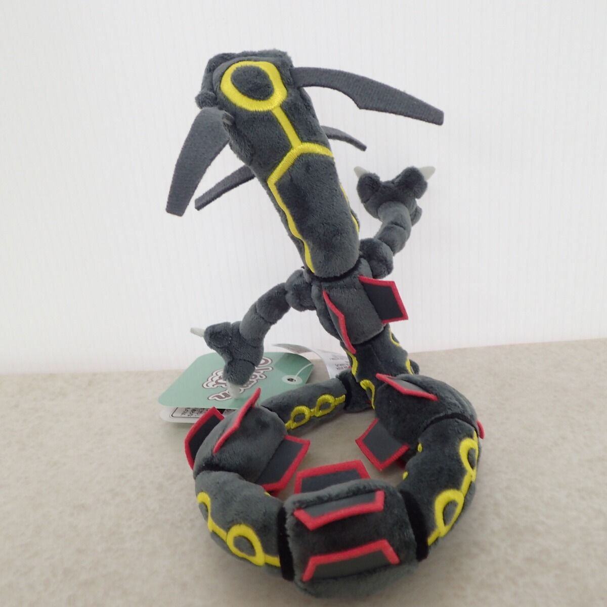 ポケモンセンター fit 黒いレックウザ ぬいぐるみ 紙タグ付き