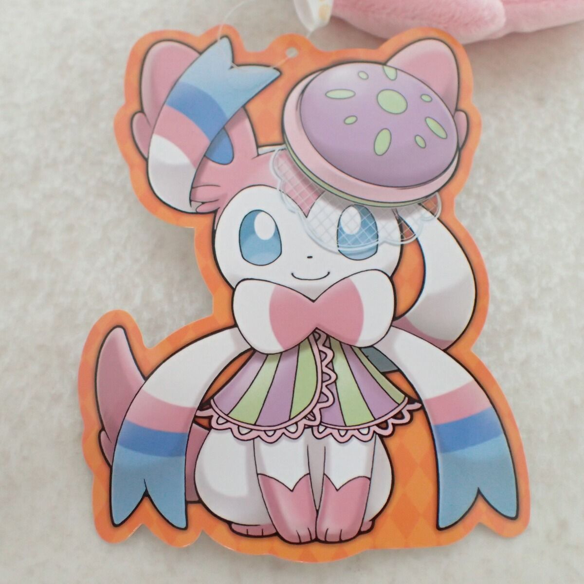 ポケモンセンター ぬいぐるみ We Are TEAM TREAT! ニンフィア 紙タグ